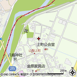 静岡県袋井市上山梨1290周辺の地図