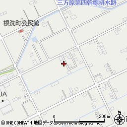静岡県浜松市中央区根洗町1206周辺の地図