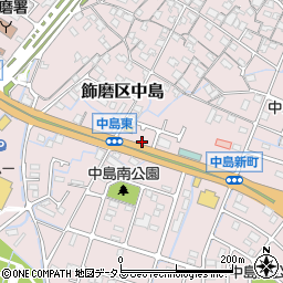 兵庫県姫路市飾磨区中島759周辺の地図