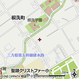静岡県浜松市中央区根洗町740周辺の地図