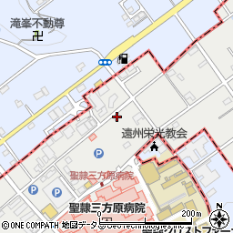 静岡県浜松市中央区根洗町538周辺の地図