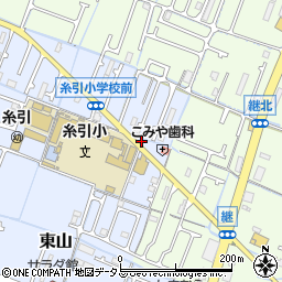 兵庫県姫路市東山51周辺の地図