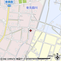 静岡県浜松市浜名区東美薗327周辺の地図