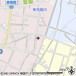 静岡県浜松市浜名区東美薗327周辺の地図