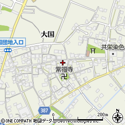 兵庫県加古川市西神吉町大国周辺の地図