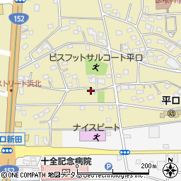 静岡県浜松市浜名区平口2642周辺の地図