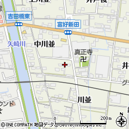 愛知県西尾市吉良町富好新田中川並27周辺の地図