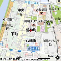 岡山県高梁市荒神町22周辺の地図
