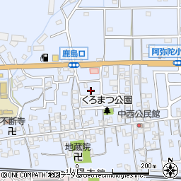 兵庫県高砂市阿弥陀町阿弥陀1573-9周辺の地図