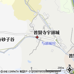 京都府京田辺市普賢寺宇頭城113-1周辺の地図