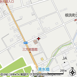 静岡県浜松市中央区根洗町1104周辺の地図