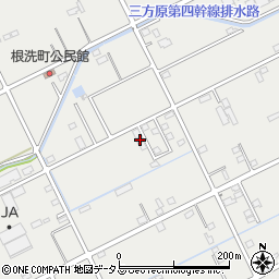 静岡県浜松市中央区根洗町1207周辺の地図