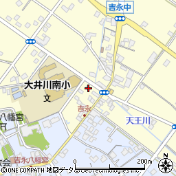 静岡県焼津市吉永500周辺の地図