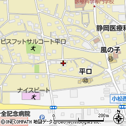 静岡県浜松市浜名区平口2605周辺の地図