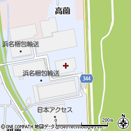 株式会社日本アクセス浜松物流センター周辺の地図