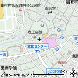 貴布禰神社周辺の地図