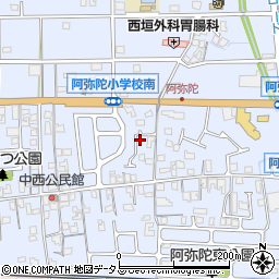 兵庫県高砂市阿弥陀町阿弥陀1125周辺の地図