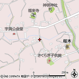 静岡県掛川市家代1636周辺の地図