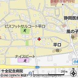 静岡県浜松市浜名区平口2617周辺の地図