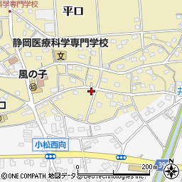 静岡県浜松市浜名区平口1961周辺の地図
