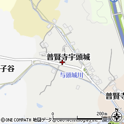 京都府京田辺市普賢寺宇頭城111周辺の地図