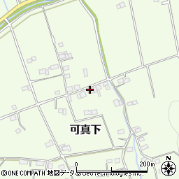 岡山県赤磐市可真下1794-3周辺の地図