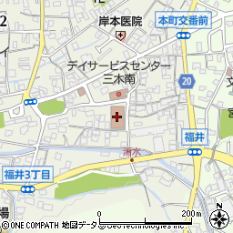 福井コミュニティーセンター周辺の地図