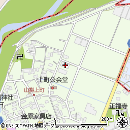 静岡県袋井市上山梨1082周辺の地図