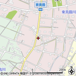 静岡県浜松市浜名区東美薗278周辺の地図