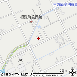 静岡県浜松市中央区根洗町1120周辺の地図