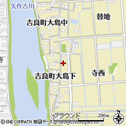 愛知県西尾市吉良町大島下3周辺の地図
