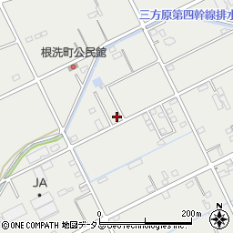 静岡県浜松市中央区根洗町1125周辺の地図