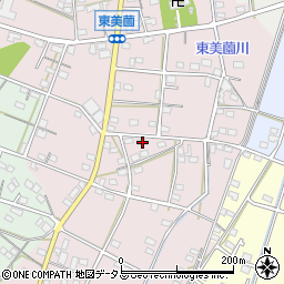 静岡県浜松市浜名区東美薗282周辺の地図