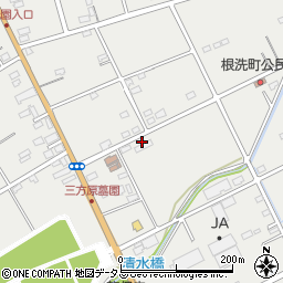 静岡県浜松市中央区根洗町1103周辺の地図
