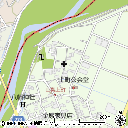 静岡県袋井市上山梨1290-2周辺の地図