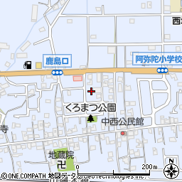 兵庫県高砂市阿弥陀町阿弥陀1037周辺の地図