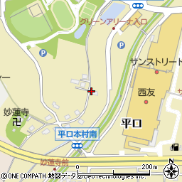 静岡県浜松市浜名区平口3081周辺の地図