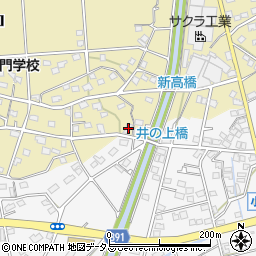 静岡県浜松市浜名区平口1903周辺の地図