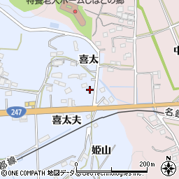 愛知県西尾市吉良町乙川喜太夫109周辺の地図