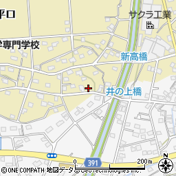 静岡県浜松市浜名区平口1915周辺の地図