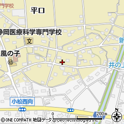 静岡県浜松市浜名区平口1933周辺の地図