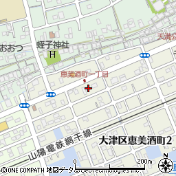 兵庫県姫路市大津区恵美酒町1丁目83周辺の地図