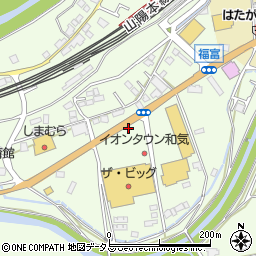 ヘアースタジオＩＷＡＳＡＫＩ　岡山和気店周辺の地図