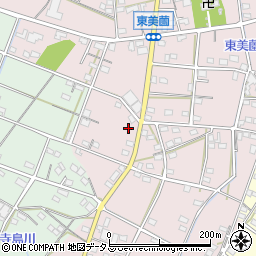 静岡県浜松市浜名区東美薗498周辺の地図