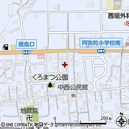 兵庫県高砂市阿弥陀町阿弥陀1061-3周辺の地図