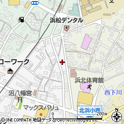 静岡県浜松市浜名区沼340-5周辺の地図