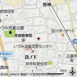 京都府綴喜郡井手町井手南猪ノ阪76-7周辺の地図
