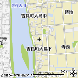 愛知県西尾市吉良町大島下35周辺の地図