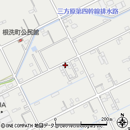 静岡県浜松市中央区根洗町1198周辺の地図