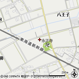 愛知県豊川市伊奈町（大明神）周辺の地図
